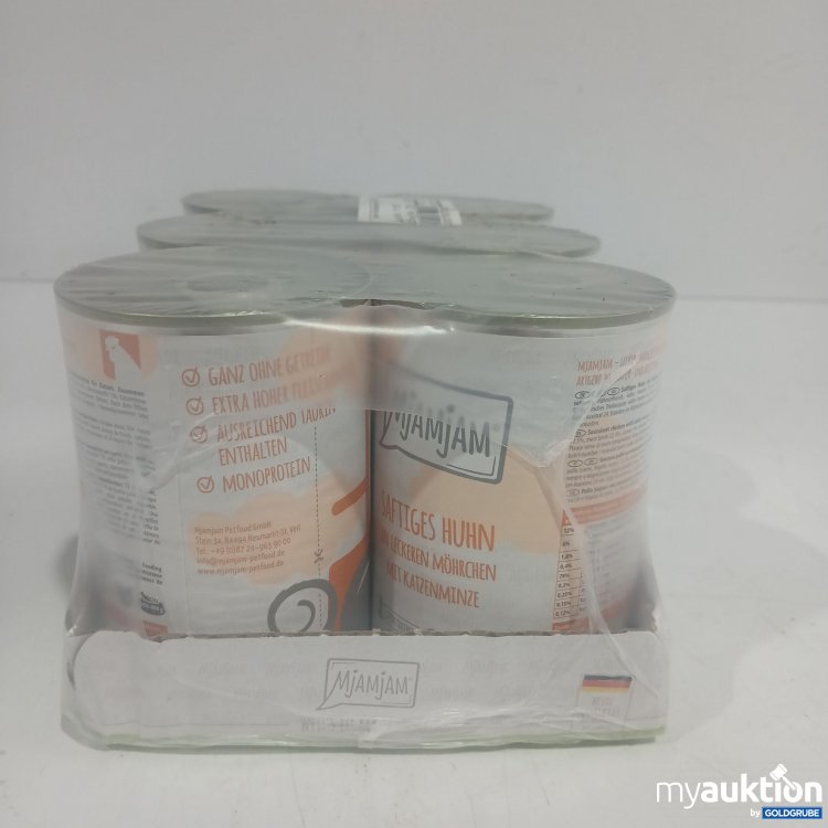 Artikel Nr. 869213 Artikel Nr. 869213: Mjamjam Katzenfutter saftiges Huhn 6x400g
