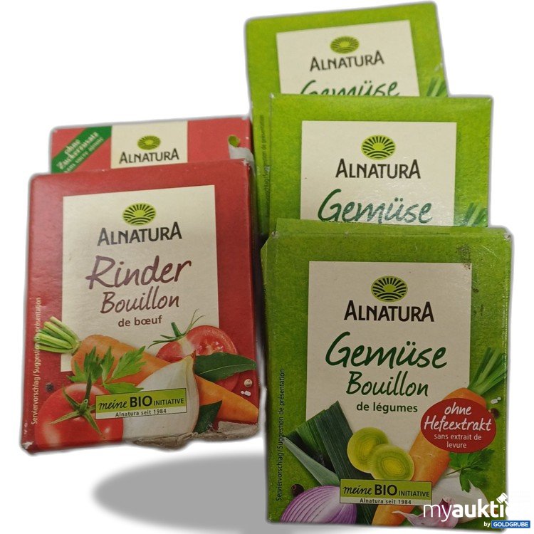 Artikel Nr. 890213: Alnatura diverse Bouillon 5x66g