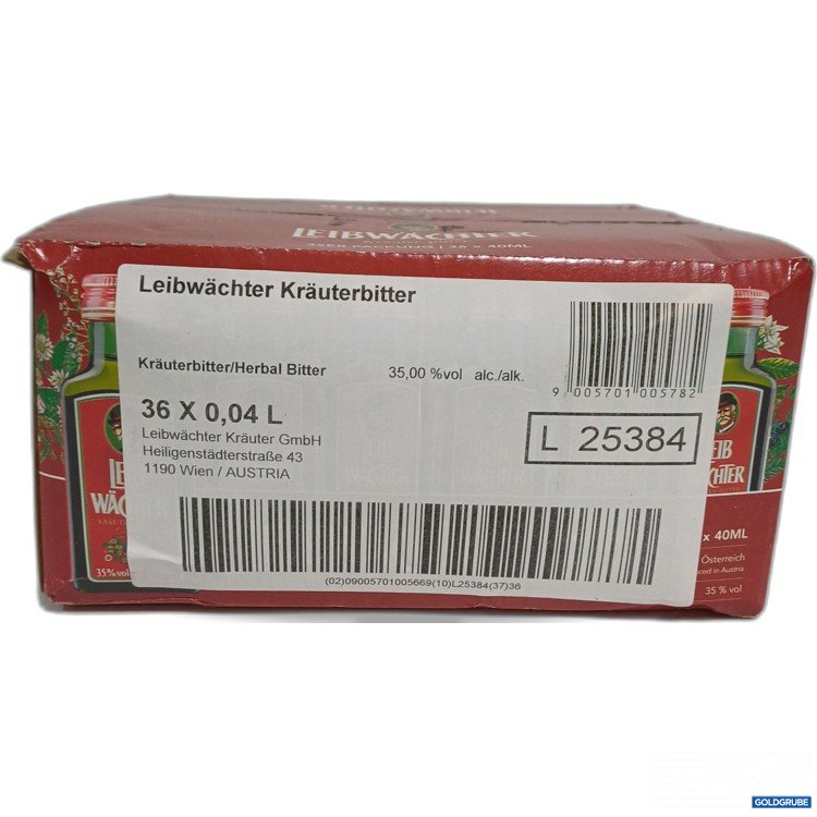 Artikel Nr. 962213: Leibwächter Kräuter-Bitter 36x0,04L 
