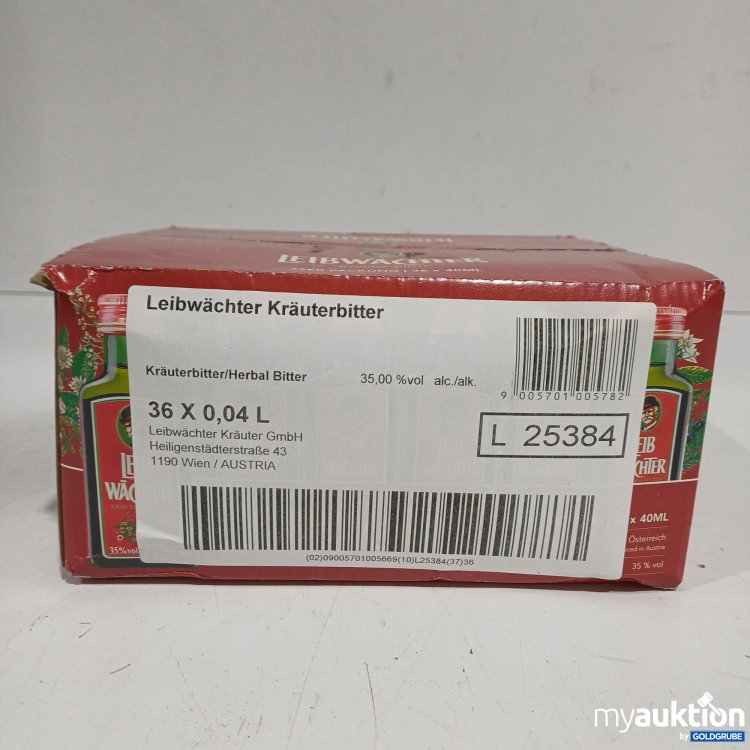 Artikel Nr. 962213: Leibwächter Kräuter-Bitter 36x0,04L 