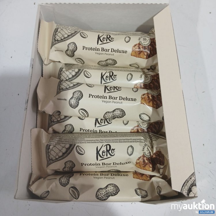 Artikel Nr. 970213: KoRo Protein Bar Deluxe vegan Peanut 11x55g