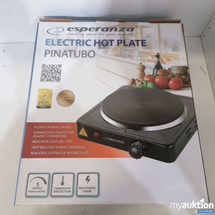 Artikel Nr. 419214: Esperanza Electric Hot Plate 