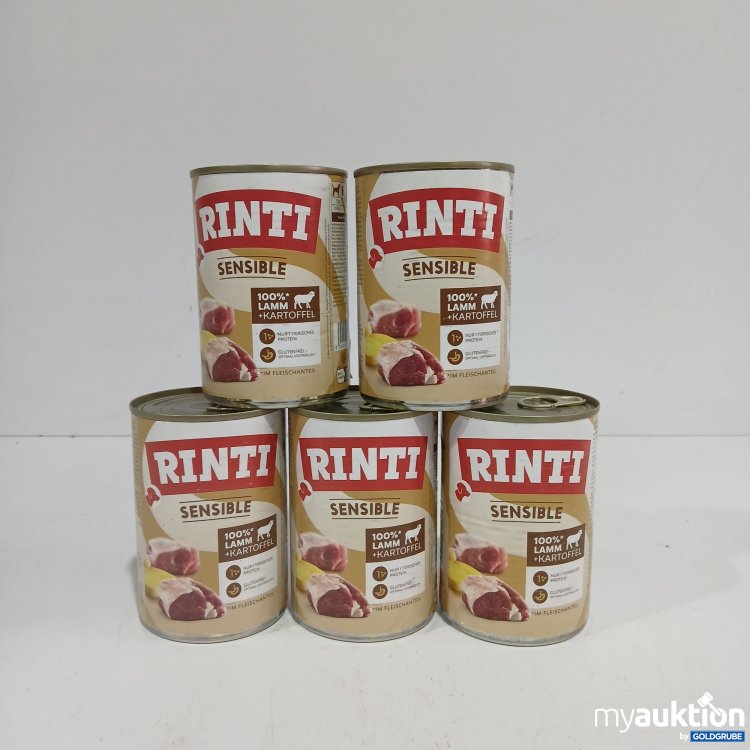 Artikel Nr. 809214: Rinti Sensible Lamm+Kartoffel je 400g