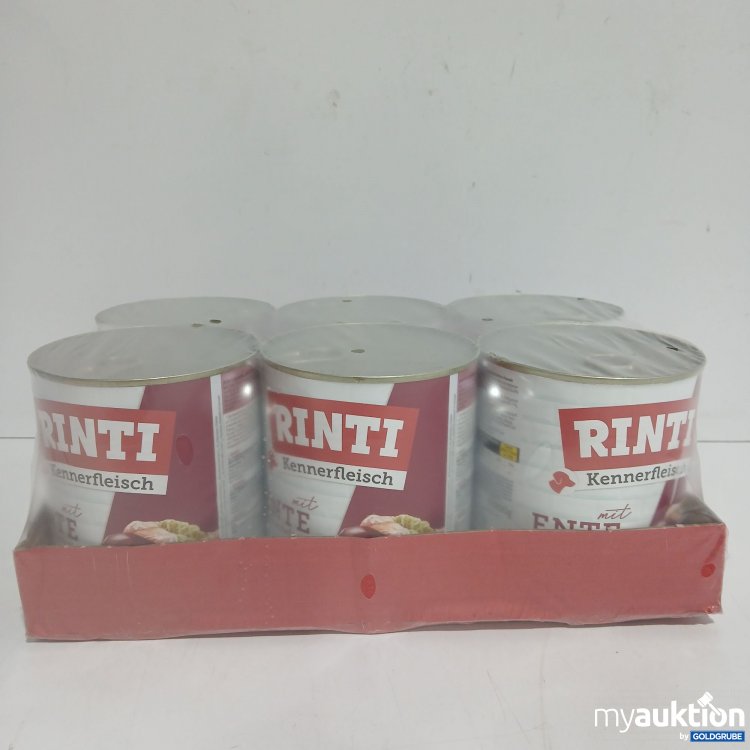 Artikel Nr. 873214: Rinti Kennerfleisch mit Ente 6x800g