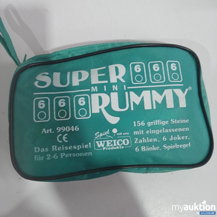 Artikel Nr. 874214: Super Mini Rummy  Das Reisespiel