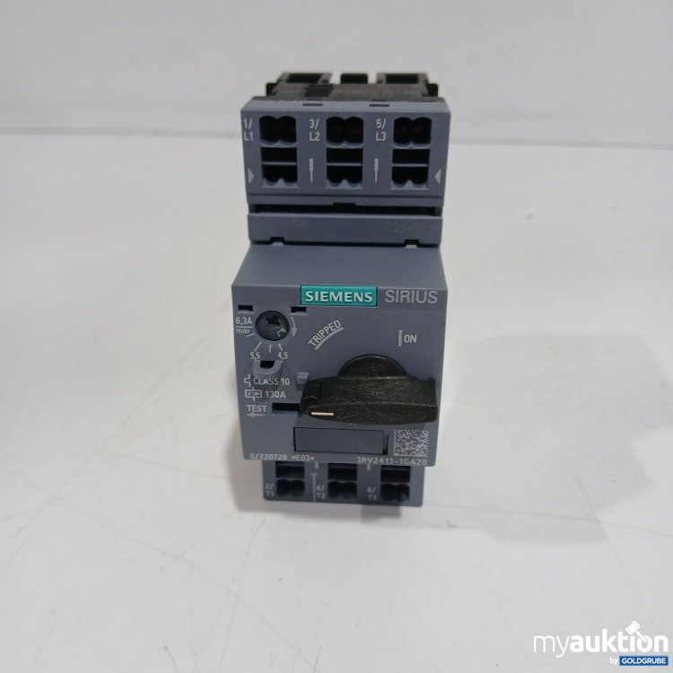 Artikel Nr. 905214 Artikel Nr. 905214: Siemens Sirius Lestungsschalter
