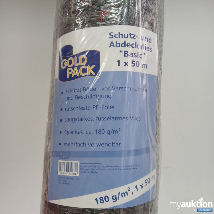 Artikel Nr. 918214: Gold Pack Schmutz und Abdeckvlies 1x50m 