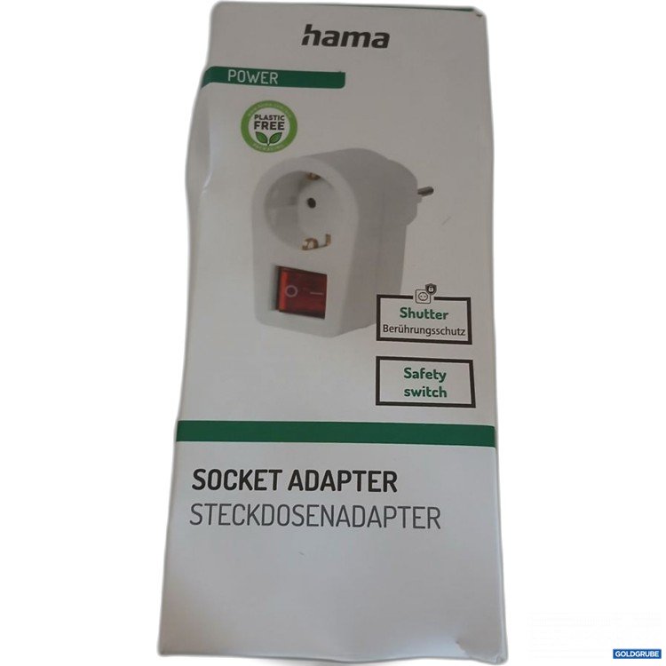 Artikel Nr. 921214: hama Socket Adapter Steckdosenadapter