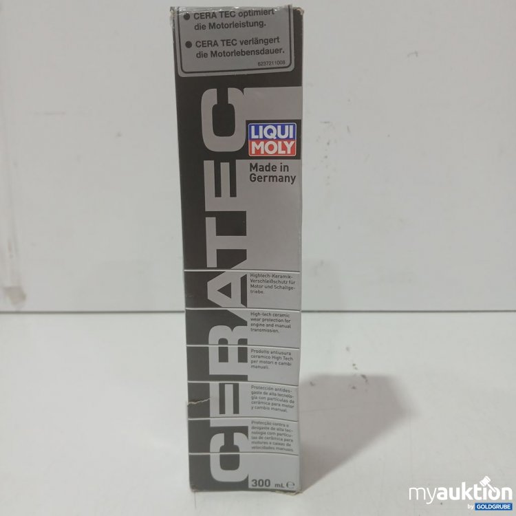 Artikel Nr. 933214 Artikel Nr. 933214: LIQUI MOLY CERA TEC
Hochleistungs-Keramik-Verschleißschutz für Motor und Schaltgetriebe.