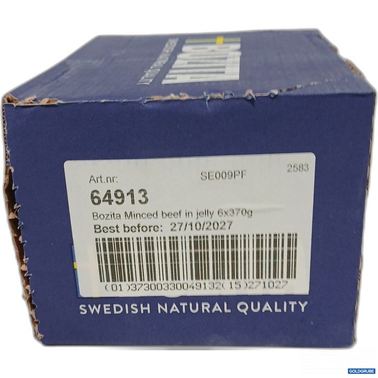 Artikel Nr. 950214 Artikel Nr. 950214: Bozita Minced beef in Jelly 6x370g