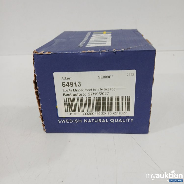Artikel Nr. 950214 Artikel Nr. 950214: Bozita Minced beef in Jelly 6x370g