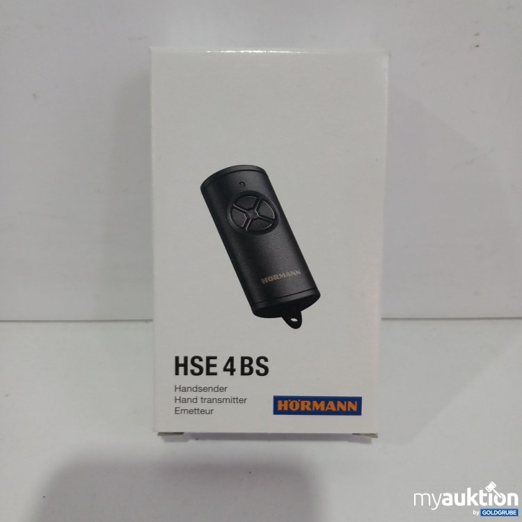 Artikel Nr. 521215 Artikel Nr. 521215: Hörmann Handsender HSE 4BS
