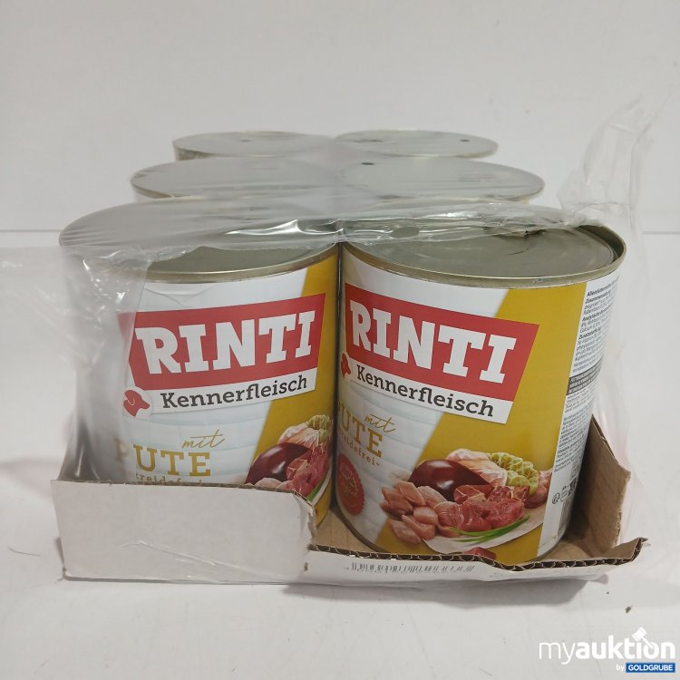 Artikel Nr. 873215: Rinti Kennerfleisch mit Pute 6x800g