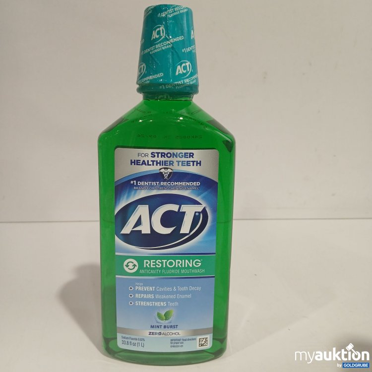 Artikel Nr. 876215 Artikel Nr. 876215: ACT Restoring Mundspülung 1L