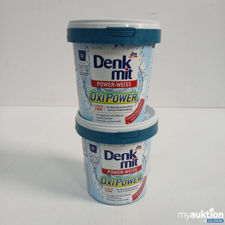 Artikel Nr. 886215: Denkmit Power-Weiß Oxi Power 2x750g 