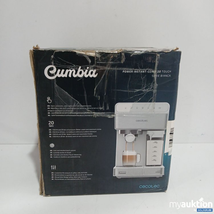 Artikel Nr. 905215 Artikel Nr. 905215: Cumbia Cecotec Halbautomat Kaffemaschiene
