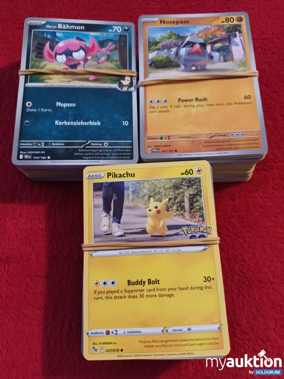 Artikel Nr. 907215 Artikel Nr. 907215: 300 Pokemon Karten