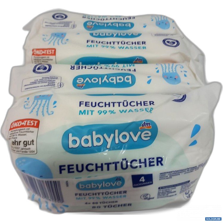 Artikel Nr. 917215: babylove Feuchttücher 4x80 Stück