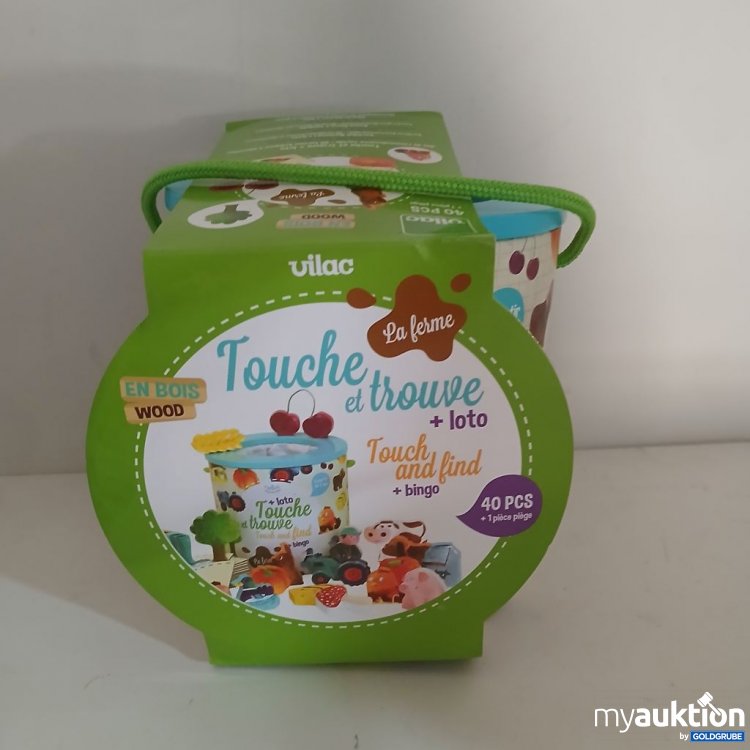 Artikel Nr. 921215: vilac Touch and find + loto La ferme
