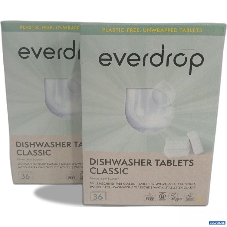 Artikel Nr. 979215: Everdrop Dishwasher Tablets classic je 36x 