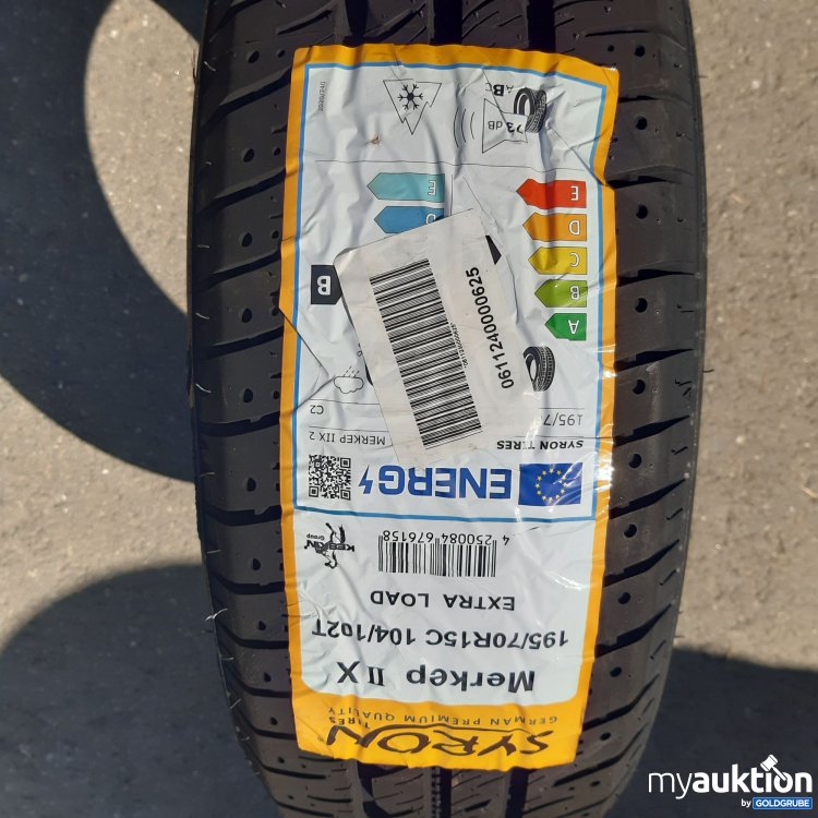 Artikel Nr. 439216 Artikel Nr. 439216: Syron Merkep llX 195/70R15C 8PR 104/102T M+S