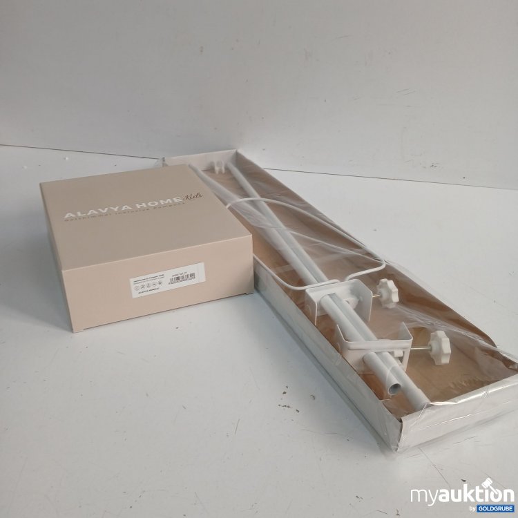 Artikel Nr. 442216: Alavya Home Betthimmel XL Pompom weiß 1200x200cm +Himmelstange 