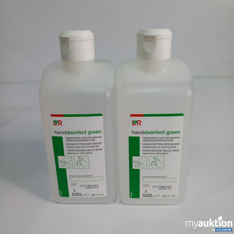 Artikel Nr. 780216 Artikel Nr. 780216: LR Handdisinfect Green 2x500ml