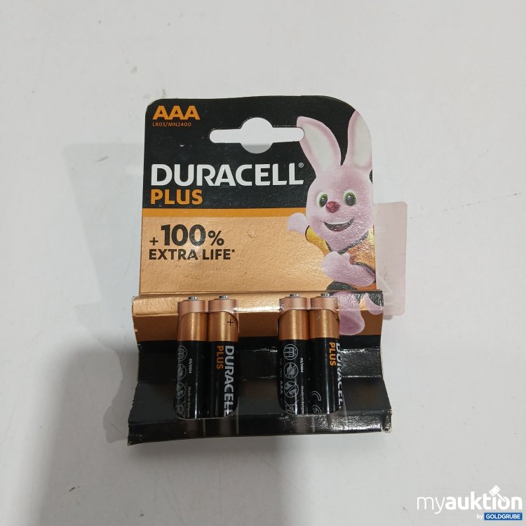 Artikel Nr. 806216 Artikel Nr. 806216: Duracell Plus AAA 4 Stück