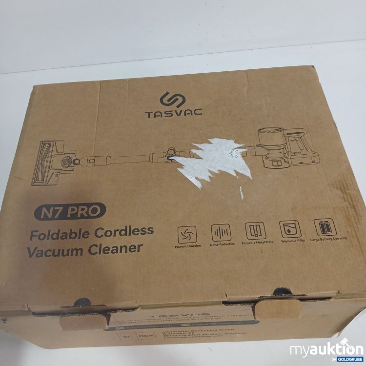 Artikel Nr. 827216 Artikel Nr. 827216: Tasvac Foldable Cordless Vacuum Cleaner N7 Pro