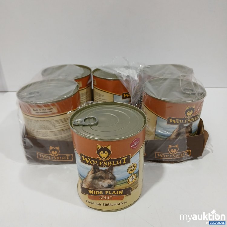 Artikel Nr. 867216: Wolfsblut Wide Plain Adult Pferd mit Süßkartoffeln 6x800g 