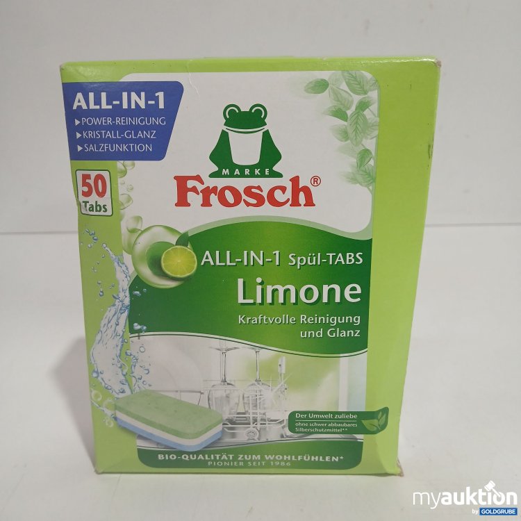 Artikel Nr. 876216: Frosch All-in-1 Spül Tabs Limone 50Stk 
