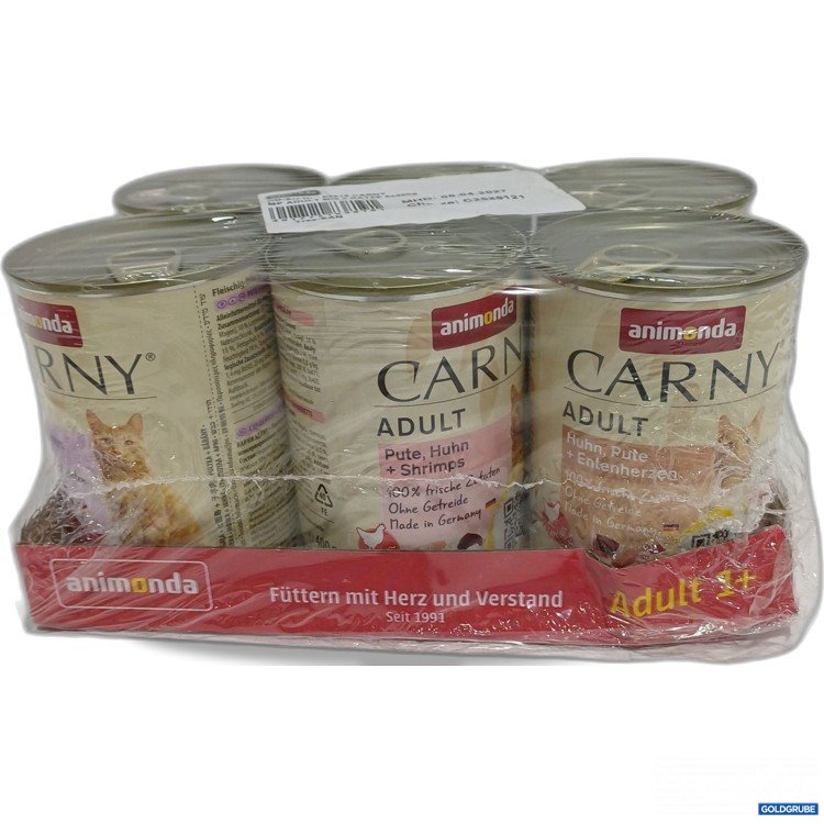 Artikel Nr. 897216: Animonda Carny diverse Sorten 6×400g