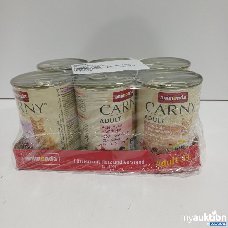 Artikel Nr. 897216: Animonda Carny diverse Sorten 6×400g