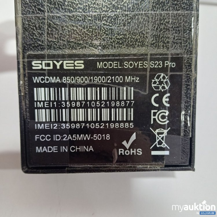Artikel Nr. 899216: Soyes S23 Pro, ein Mini-Smartphone