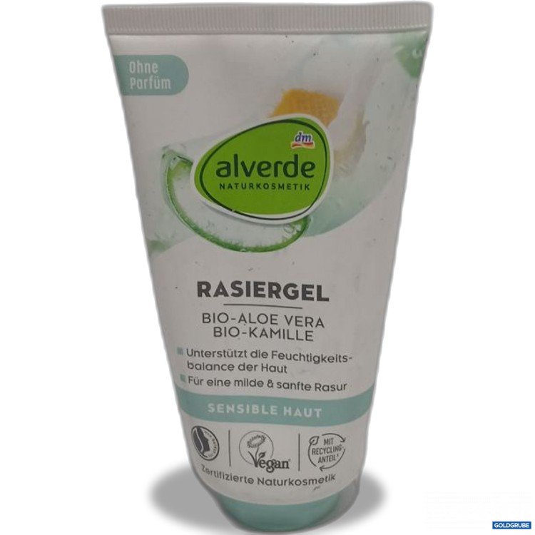 Artikel Nr. 904216: alverde Rasiergel Bio-Aloe Vera Bio-Kamille 150ml