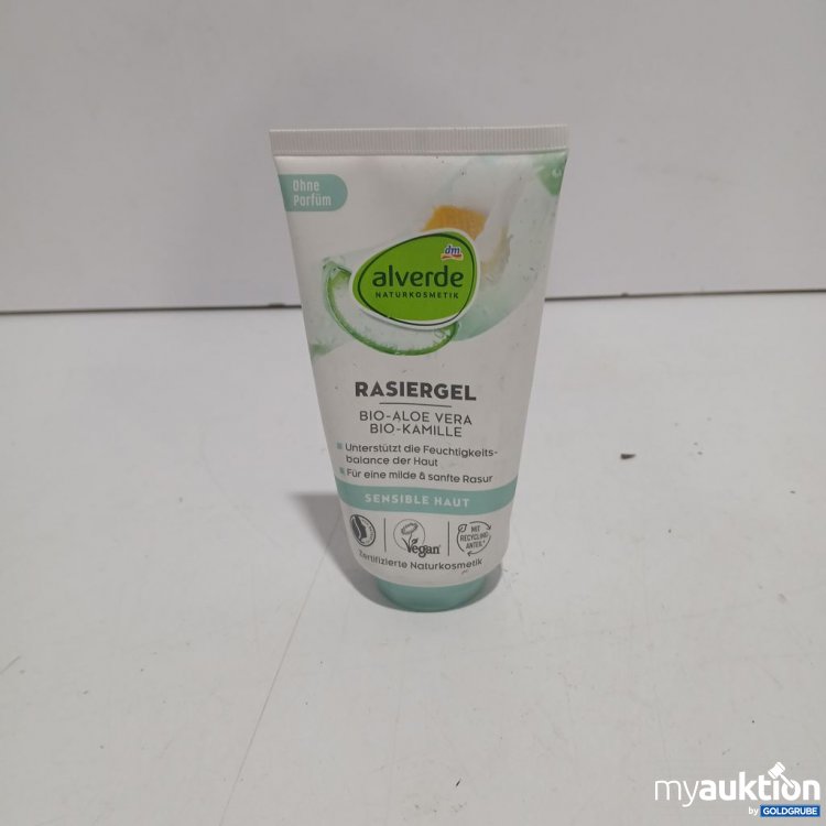 Artikel Nr. 904216: alverde Rasiergel Bio-Aloe Vera Bio-Kamille 150ml
