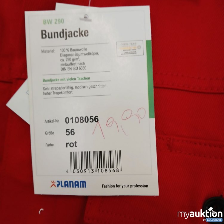 Artikel Nr. 908216: Planam Bundjacke 