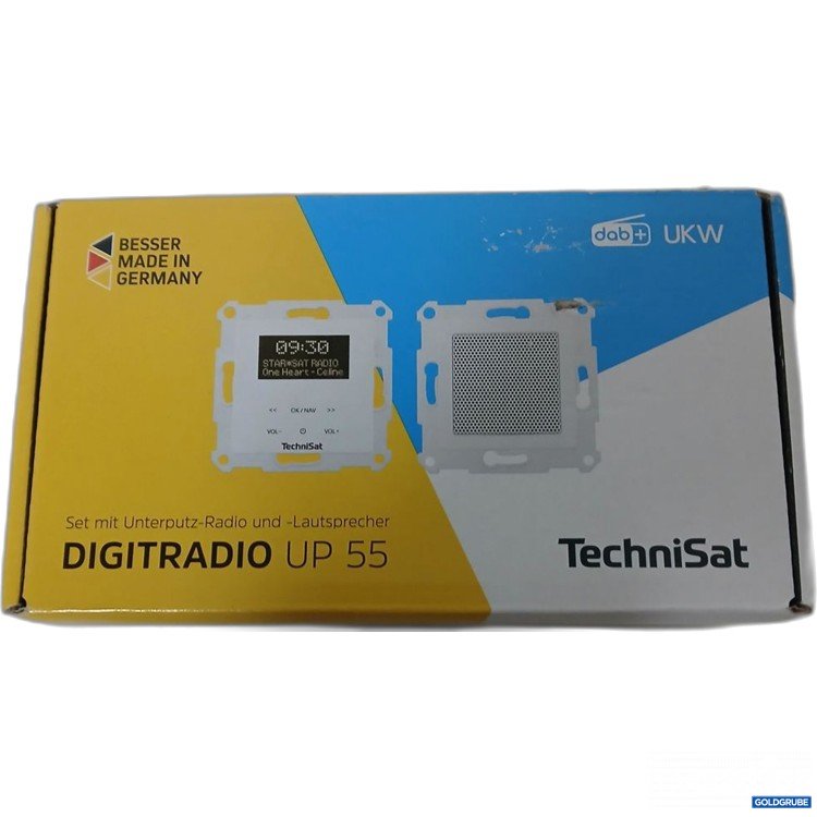 Artikel Nr. 912216: Technisat DIGITRADIO UP 55 Set mit Unterputz-Radio und Lautsprecher