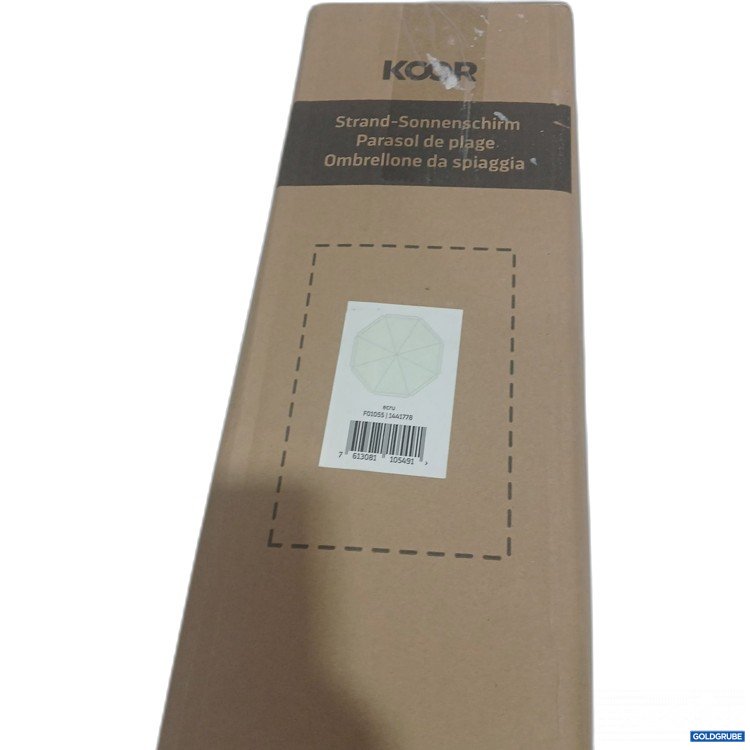 Artikel Nr. 915216: Koor Strand Sonnenschirm Ecru F01055