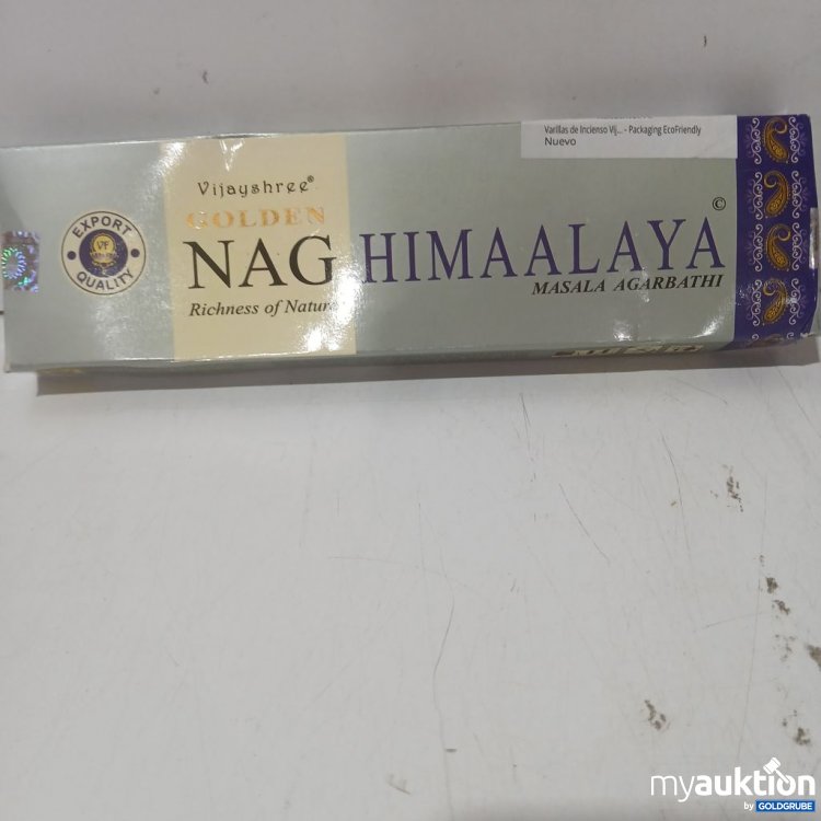 Artikel Nr. 933216 Artikel Nr. 933216: Vijayshree Golden Nag Himalaya Masala Agarbathi Räucherstäbchen