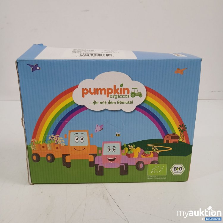 Artikel Nr. 956216: Pumpkin Bio Süßkartoffeln, Apfel, Spinat, amais, Erbsen  100g x 8stk