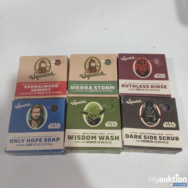 Artikel Nr. 958216: Dr. Squatch Seife 6x141,7g 