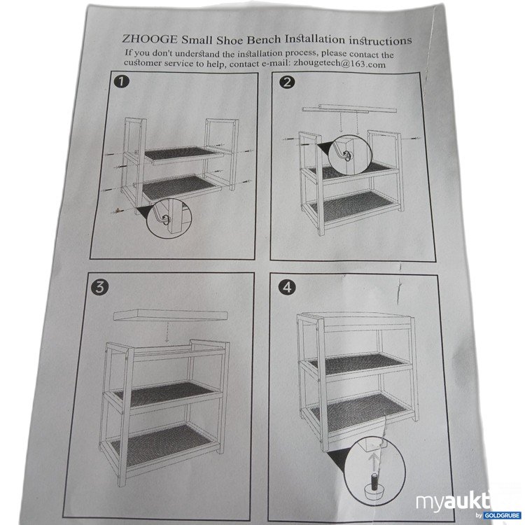Artikel Nr. 964216: Small Shoe Bench 