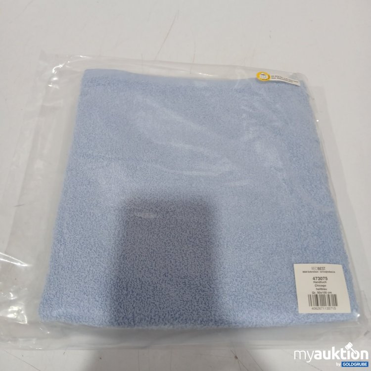 Artikel Nr. 470217 Artikel Nr. 470217: REDBEST Handtuch Chicago hellblau 50x100 cm