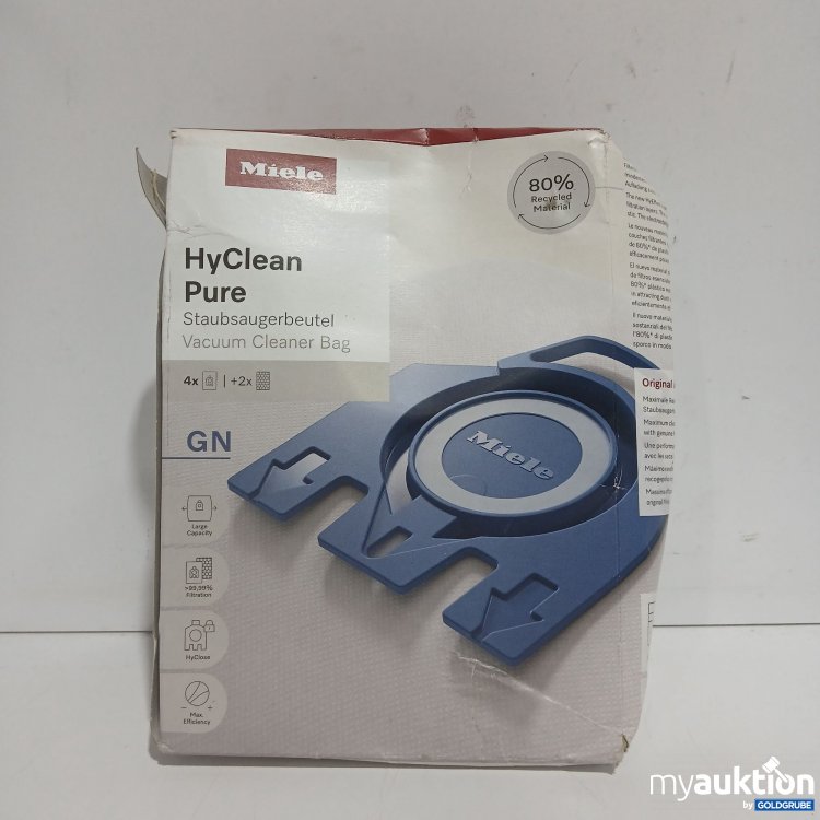 Artikel Nr. 882217 Artikel Nr. 882217: Miele HyClean Pure Staubsaugerbeutel GN