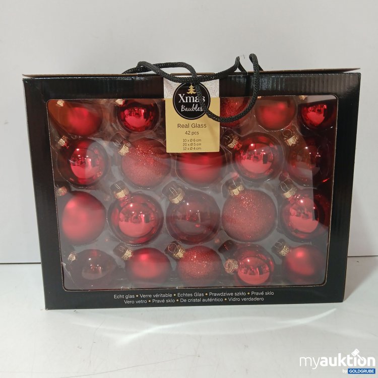 Artikel Nr. 930217 Artikel Nr. 930217: Mas Baubles Real Glass 42stk