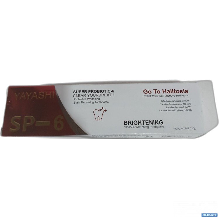 Artikel Nr. 958217: Yayashi Super Probotic-6 Brightening Whitening Toothpaste 120g 