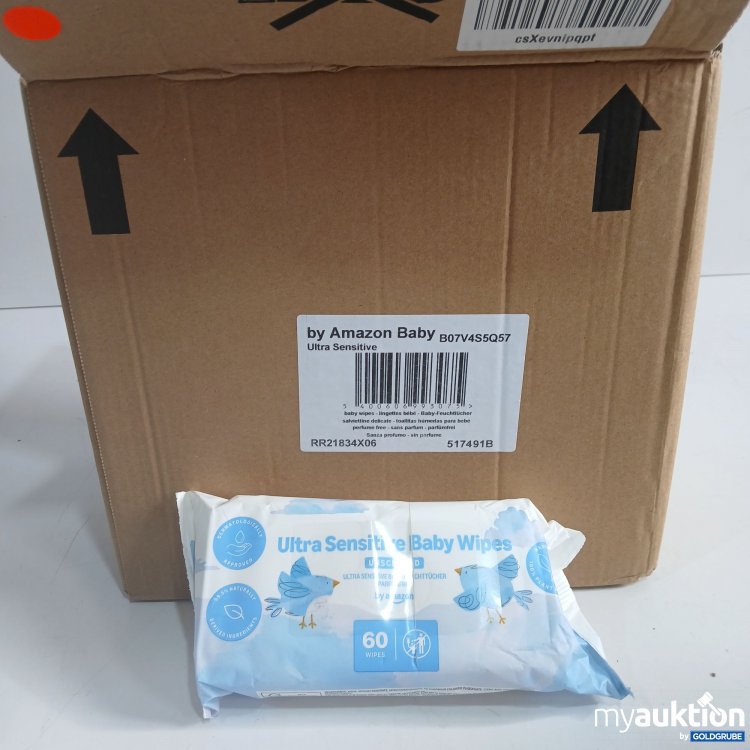 Artikel Nr. 964217: Amazon Baby Wipes Ultra sensitive 18x60Stk 