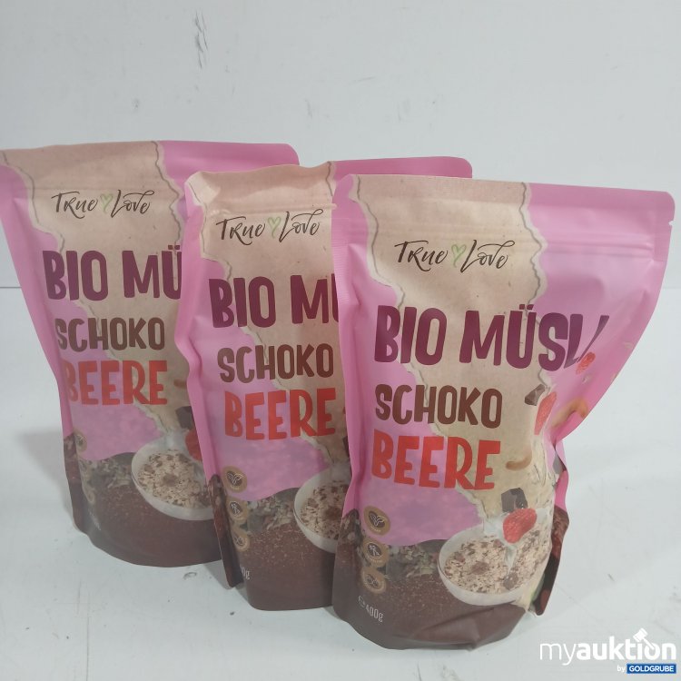 Artikel Nr. 979217 Artikel Nr. 979217: True Love Bio Müsli Schoko Beere je 400g