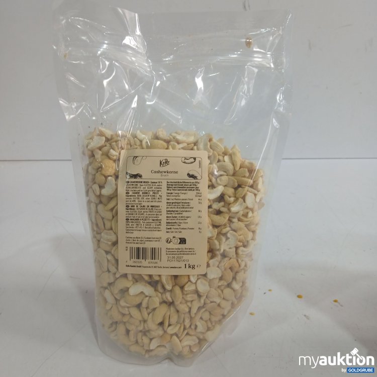 Artikel Nr. 985217: Koro Cashewkerne Bruch 1kg 